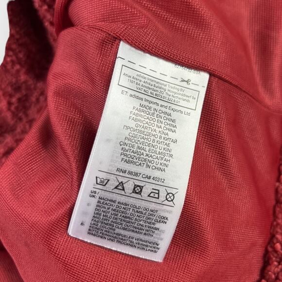 Adidas Originals Sherpa Teddy Half Zip Pullover Polar Fleece Jacket Size XS - Picture 7 of 9